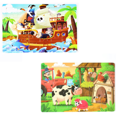 24 Piece Puzzle - Pirate or Farm